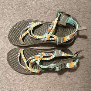 Multicolored Kids Chacos 4